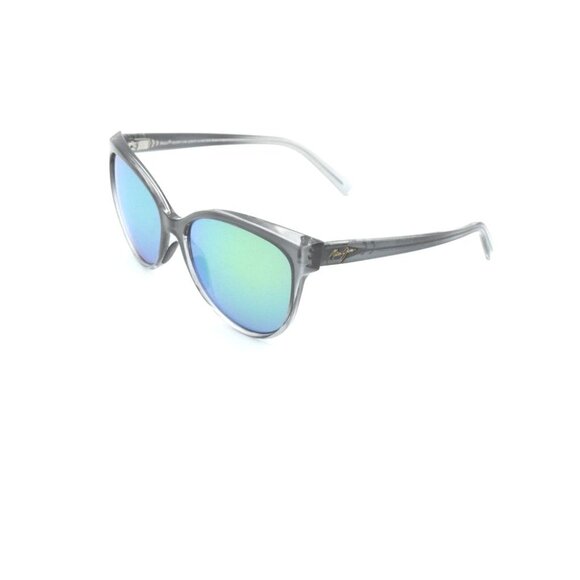 Maui Jim Olu Olu Mj 537-11A Grey Fade Frame/ Maui Green Polarized Lenses